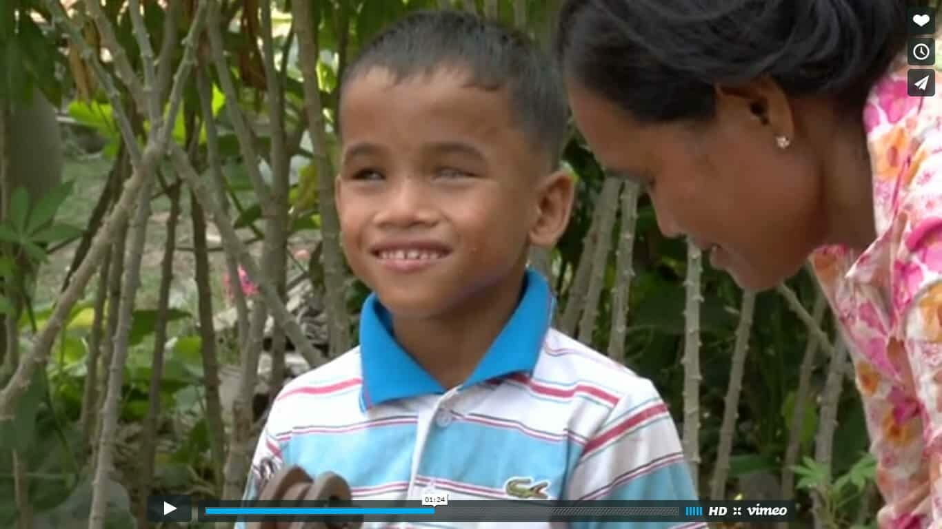 Sam-Ang from lonely orphan to a loved son