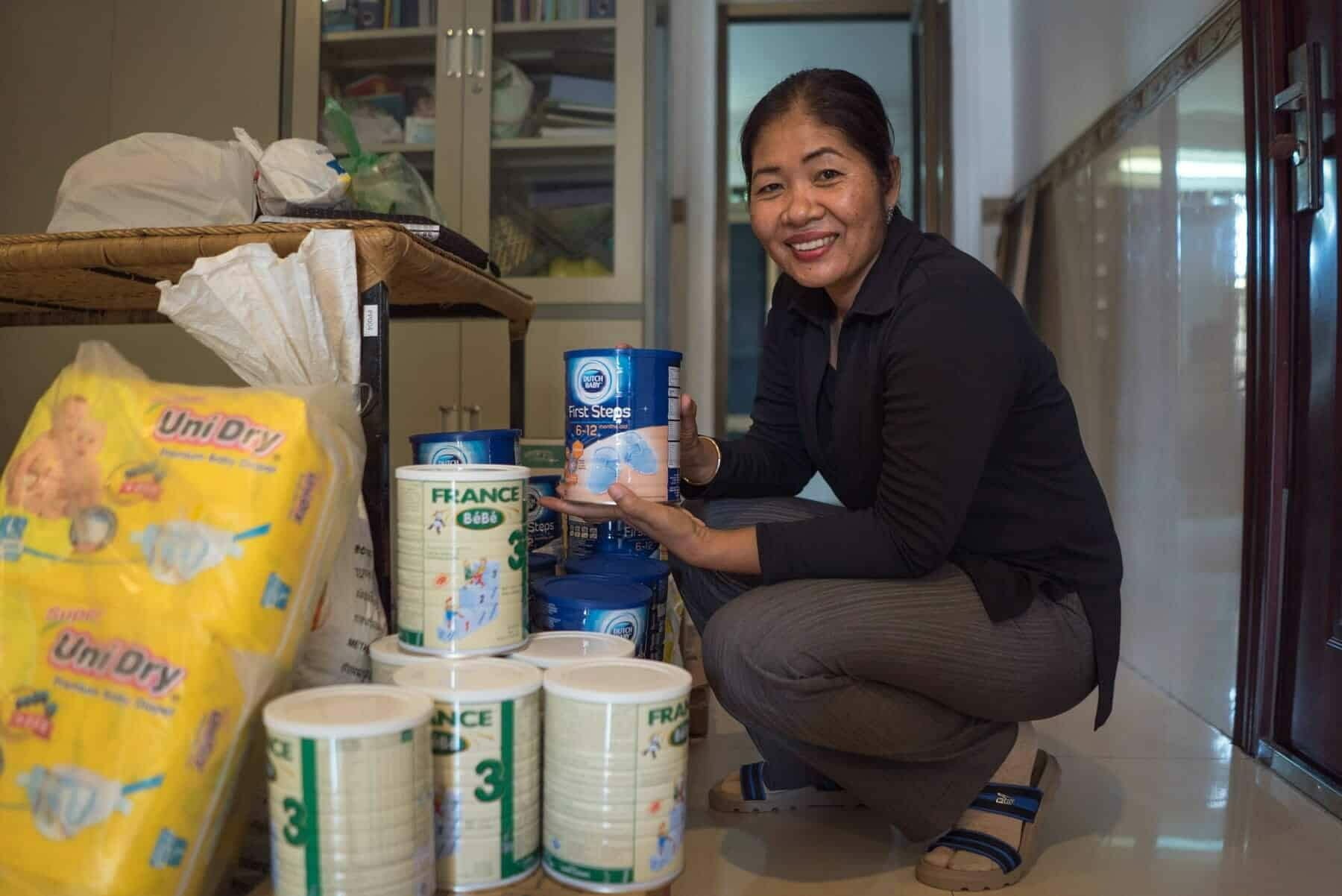 Children in Families Chanthy Baby Supplies Collection